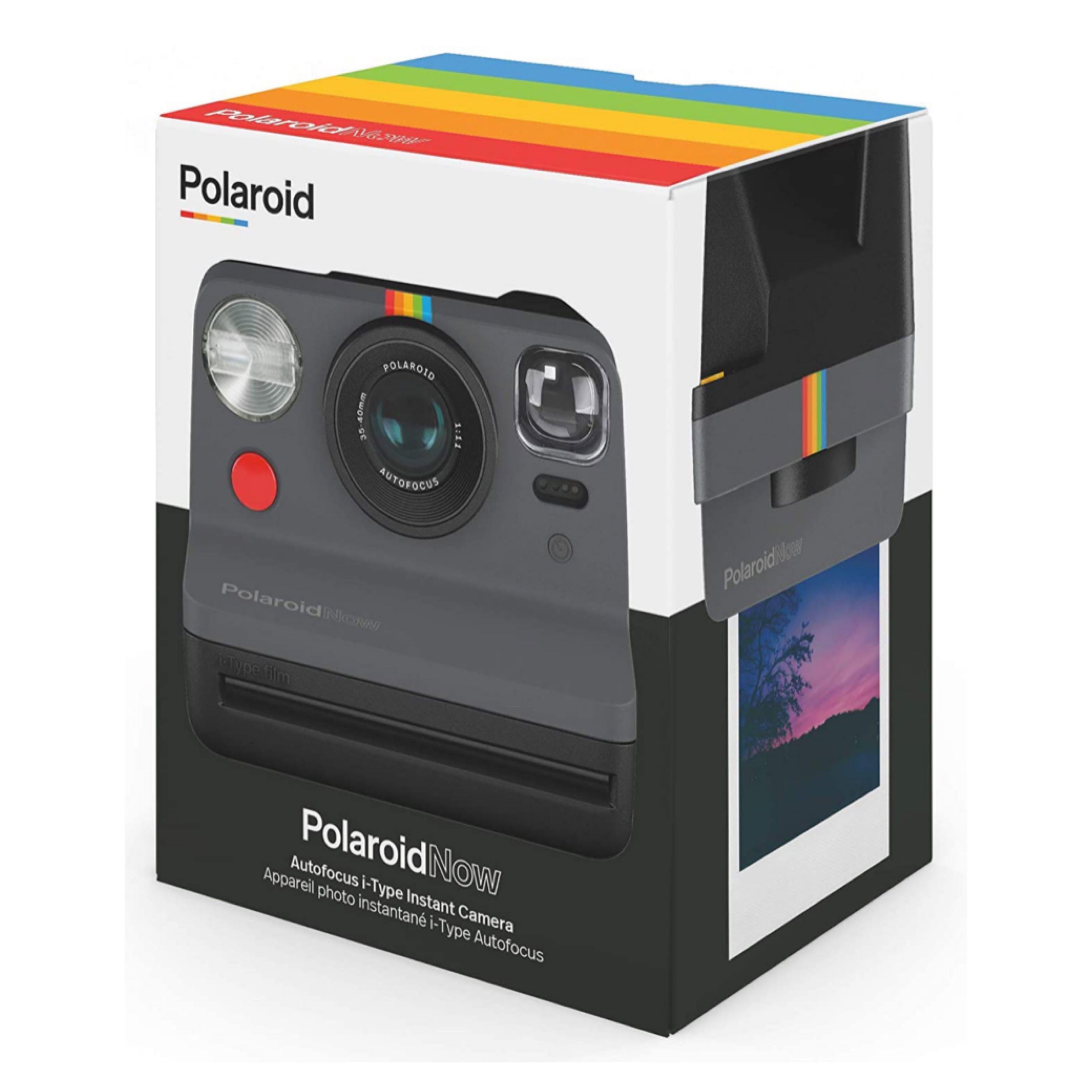 Polaroid Now i‑Type Instant Camera (Black), Photography, Cameras