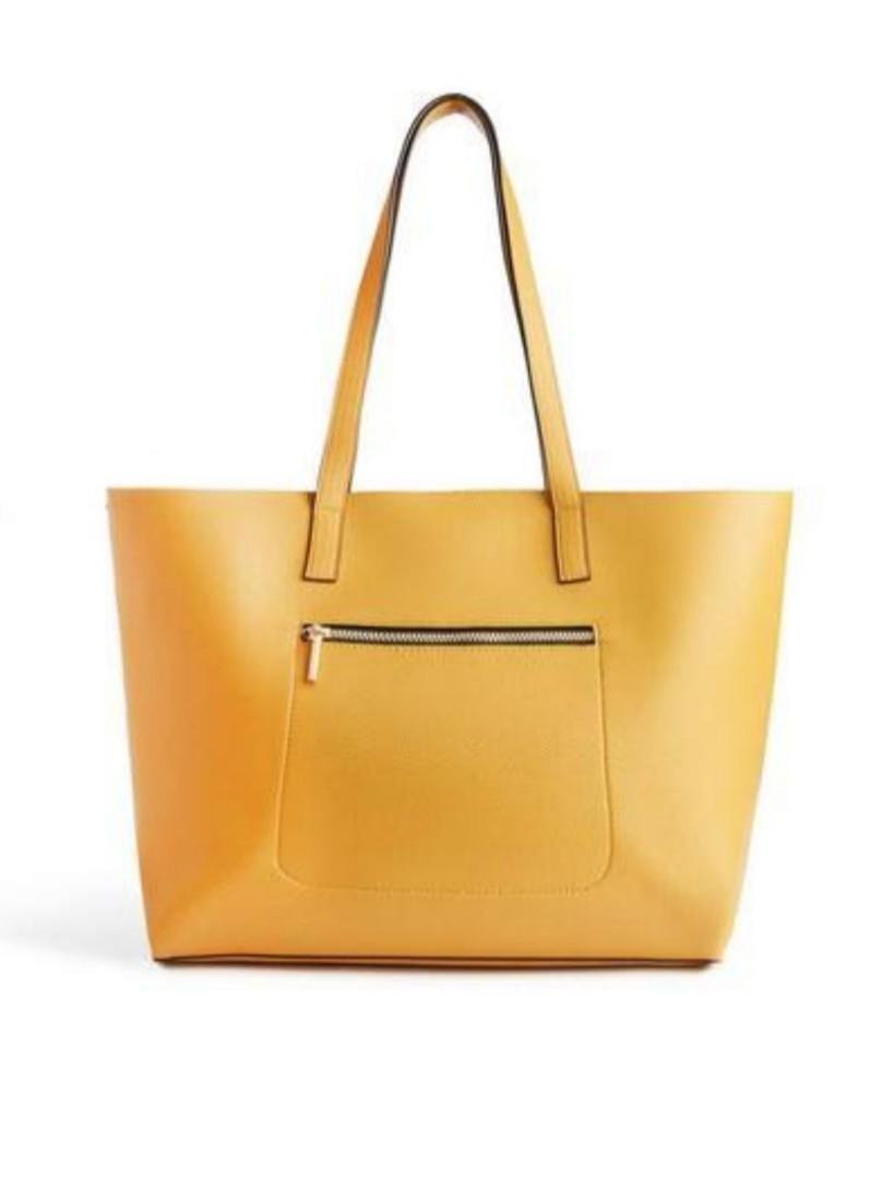yellow handbags primark