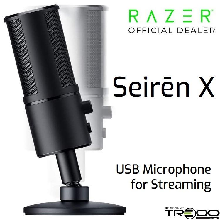 Razer Seiren X Desktop Usb Microphone For Streaming Electronics Audio On Carousell