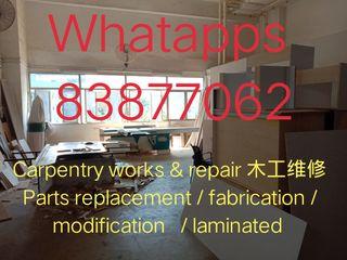 Cabinet repair / door parts replacement