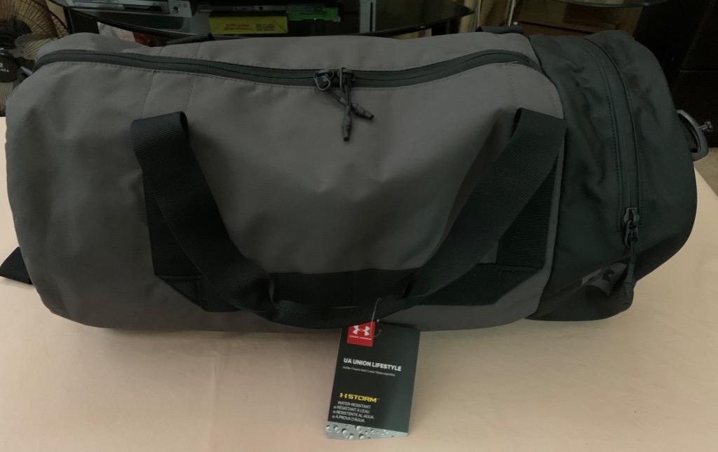 SALE BNEW AUTHENTIC Under Armour UA Sportstyle Duffel Charcoal