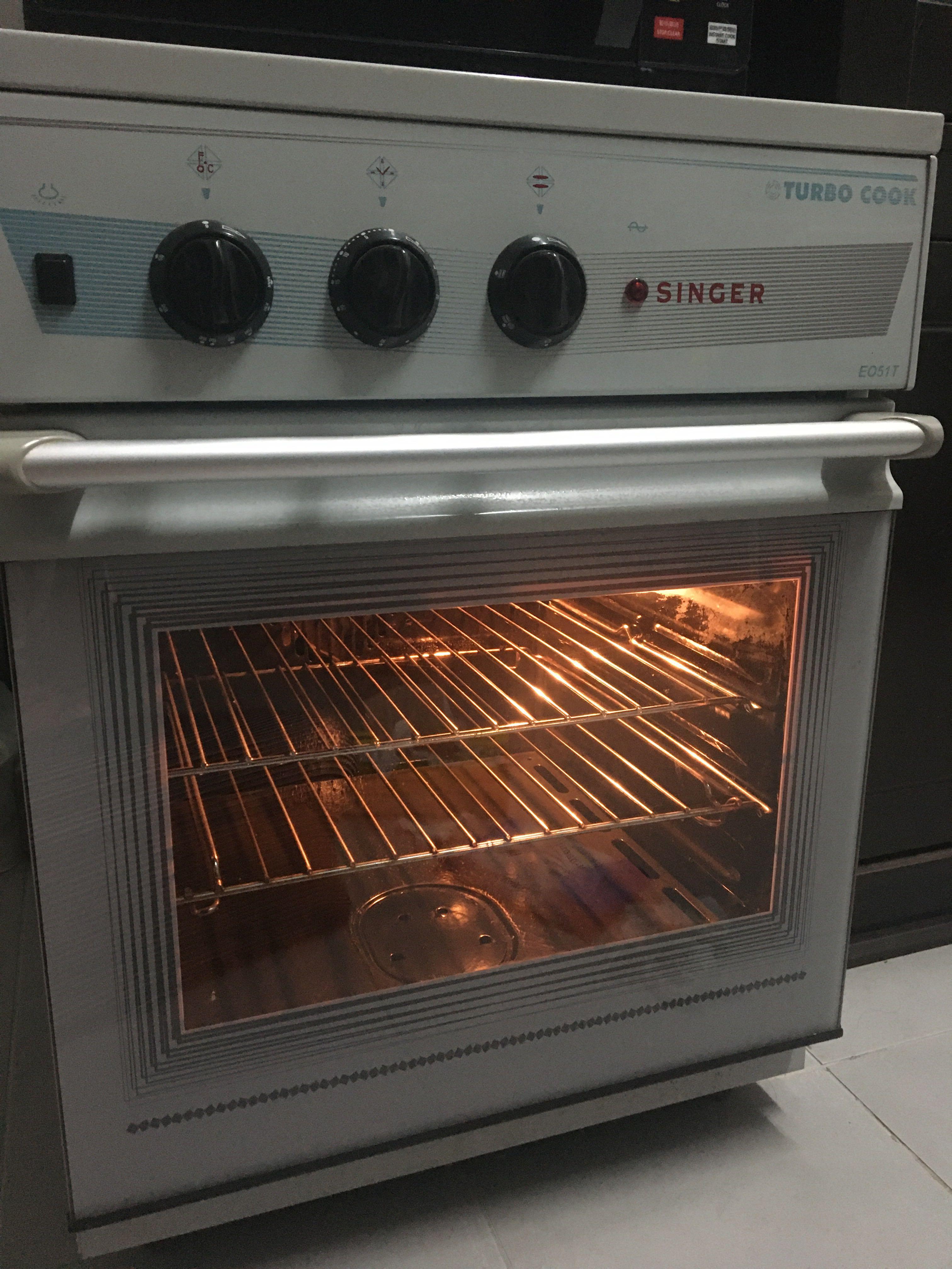 Singer Eo51t Oven Turbo Cook Kitchen Appliances On Carousell Capacity of 34l allows to bake a 2kg cake singer eo51t oven turbo cook kitchen