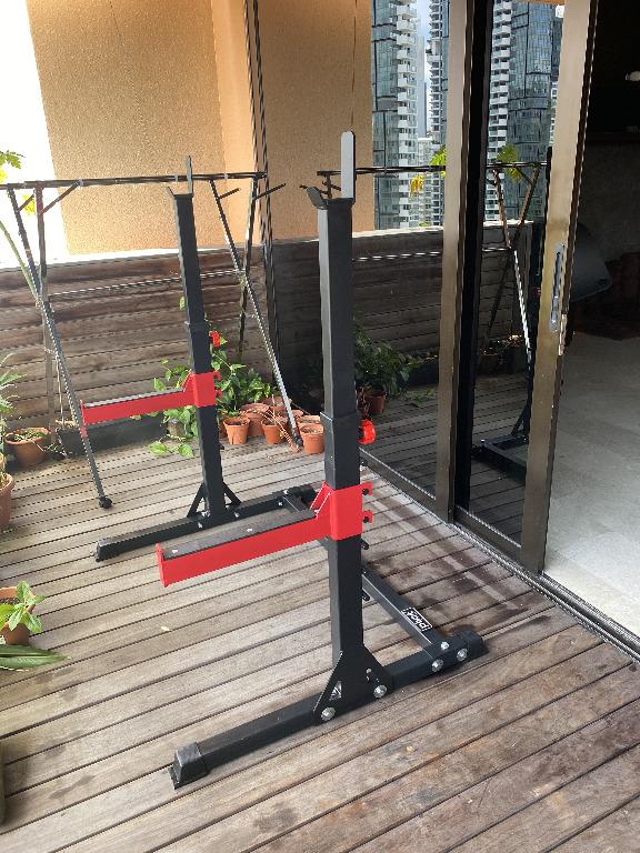 Squat Rack Pivot Hr3210 Sports Equipment Exercise Fitness Cardio Fitness Machines On Carousell