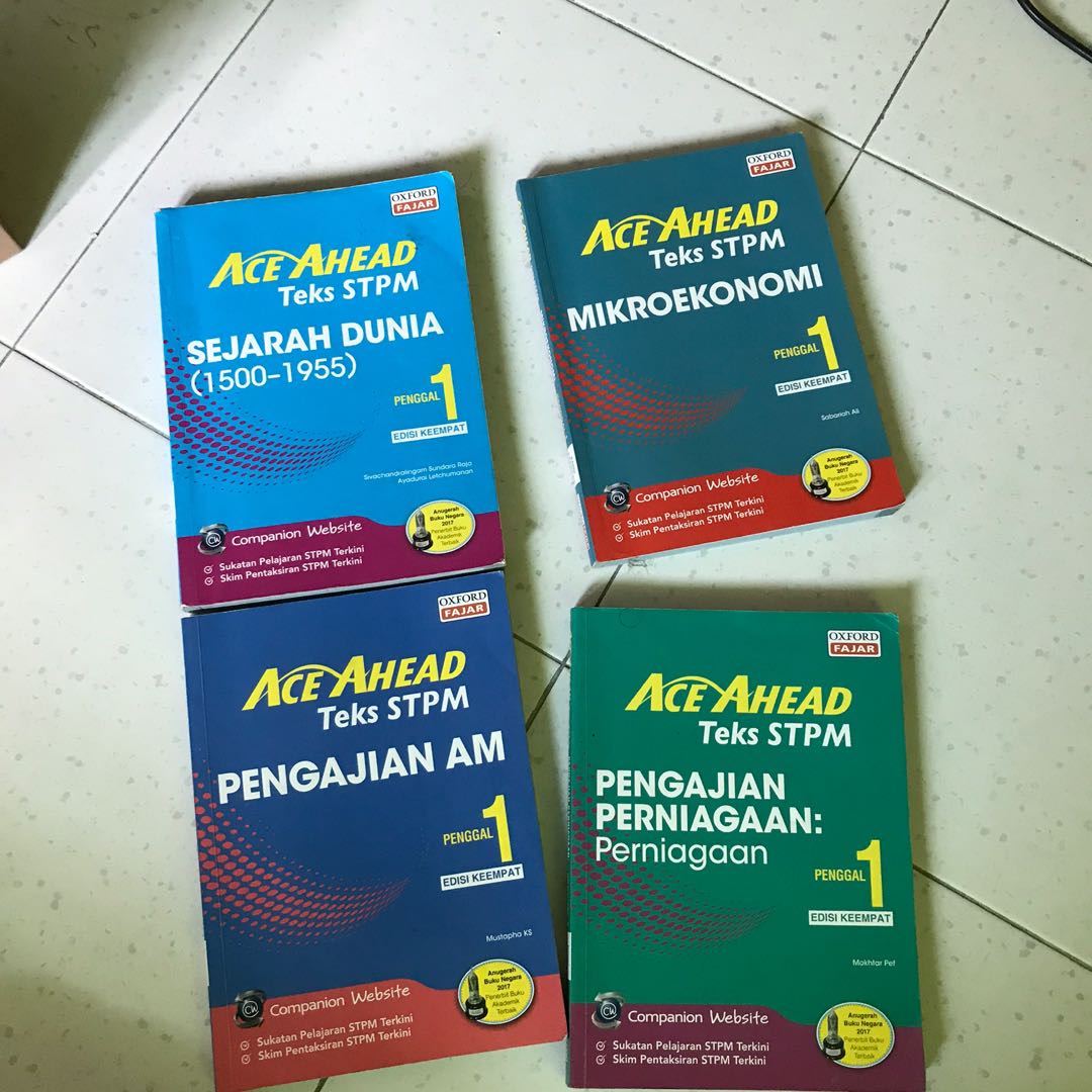 Stpm Penggal 1 Textbooks On Carousell
