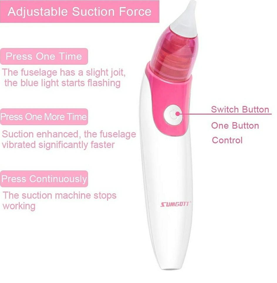 Sumgott nasal aspirator hot sale