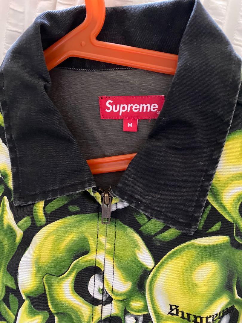 Supreme skull pile work jacket Men s Fashion Coats Jackets and