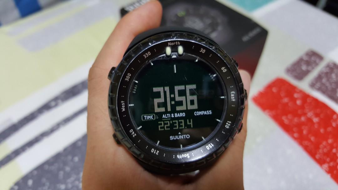 Suunto core new arrivals all black decathlon