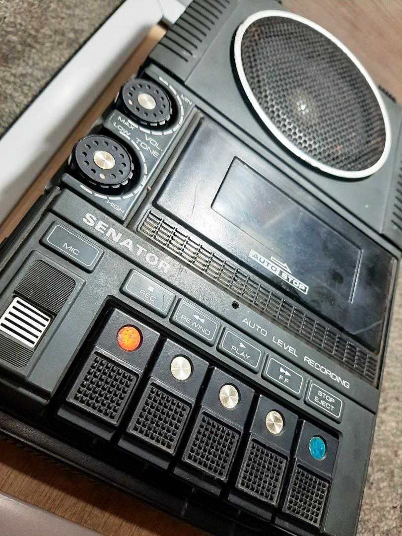 Tape player/recorder jadul senator, Antik, Pajangan di Carousell