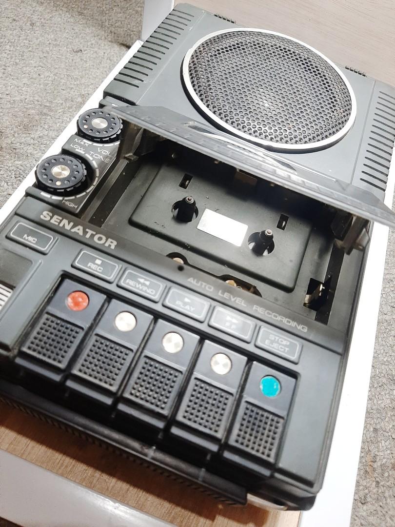 Tape player/recorder jadul senator, Antik, Pajangan di Carousell
