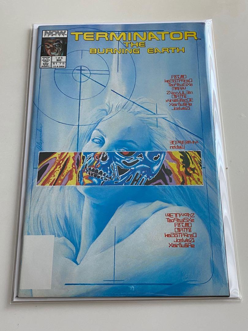 Alex Ross 1st Published Art Terminator The Burning Earth 1 Books Stationery Comics Manga On Carousell Alex Ross 1st Published Art Terminator The Burning Earth 1 Books Stationery Comics Manga On Carousell