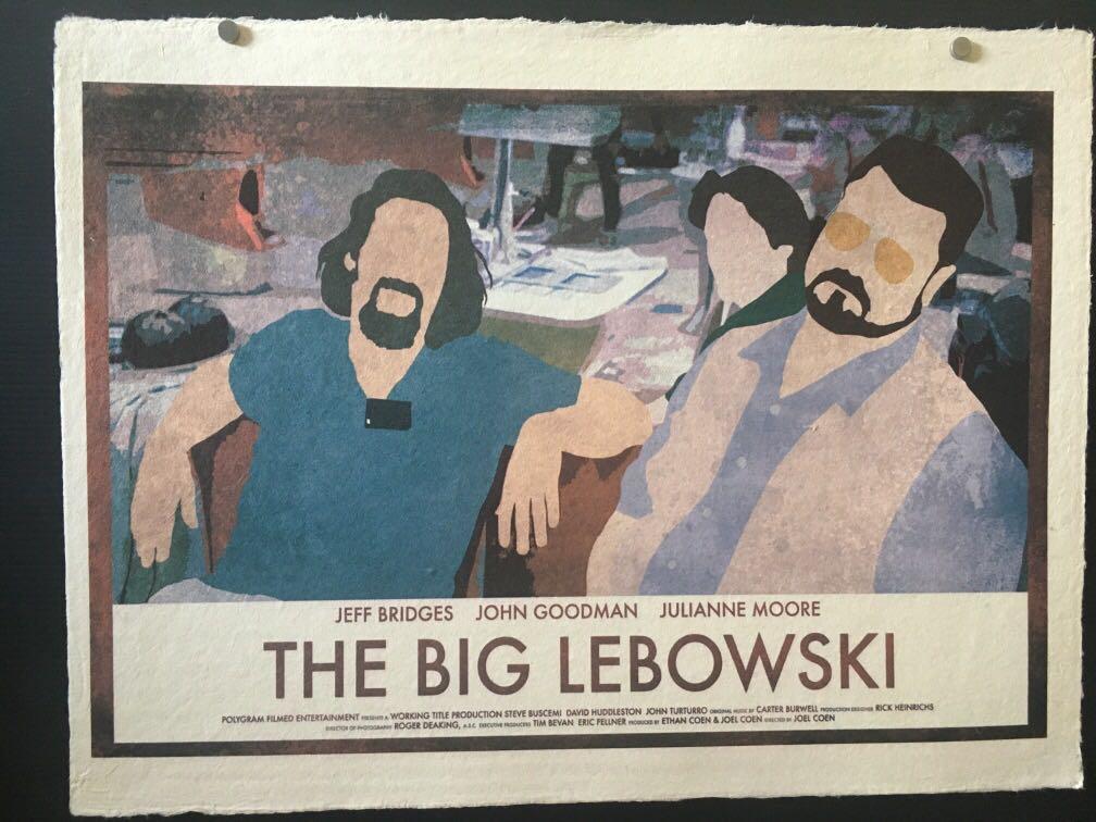 BUY 2 GET ANY 2 FREE THE BIG LEBOWSKI PULP FICTION POSTER PRINT A4 A3 SIZE
