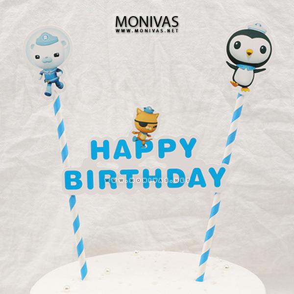 The Octonauts Birthday Cake Decorations Cupcake Topper Kids Cartoon  Characters, Hobbies & Toys, Stationery & Craft, Occasions & Party Supplies  on Carousell