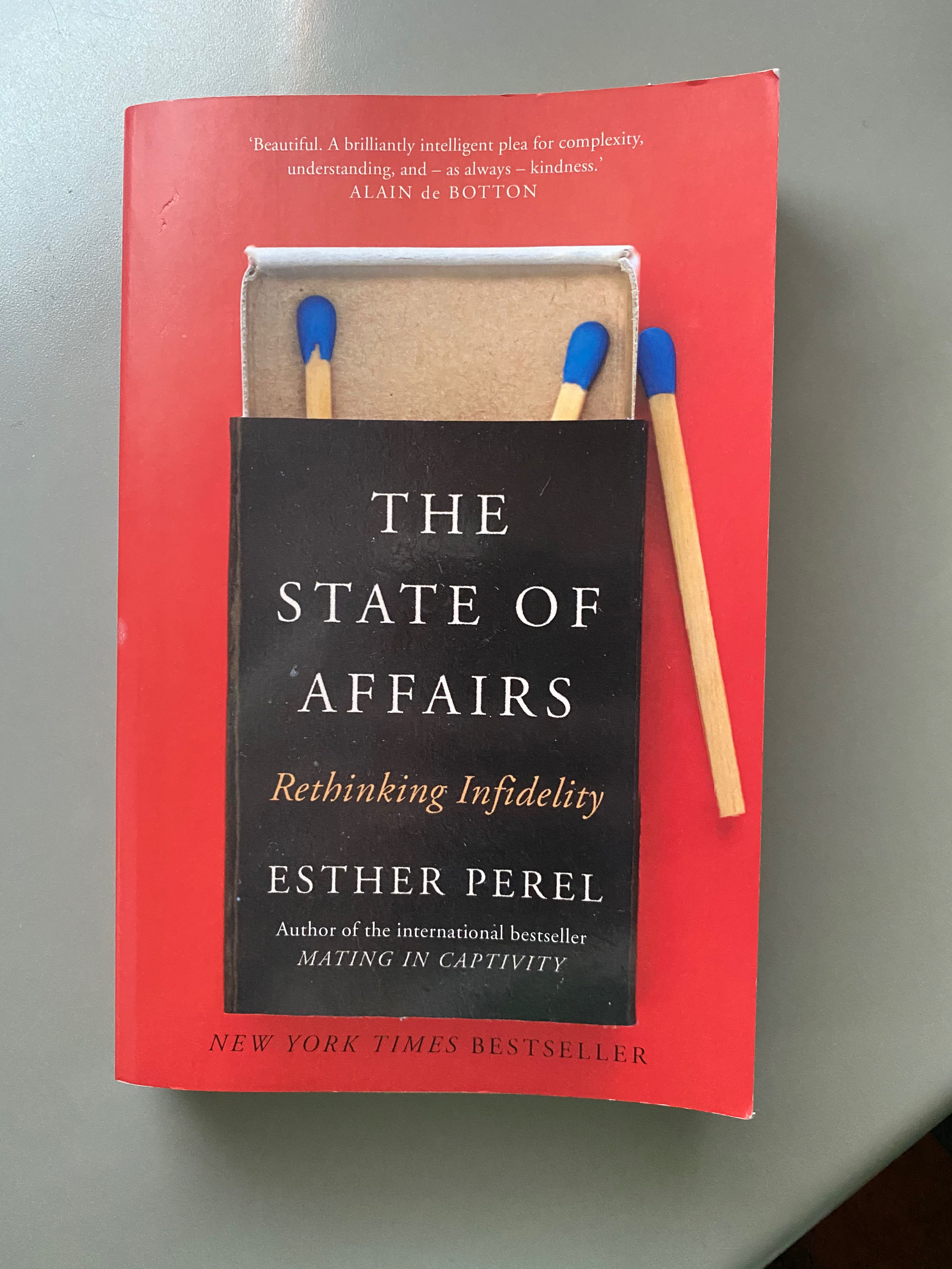 The State of Affairs Rethinking Infidelity, Hobbies & Toys, Books