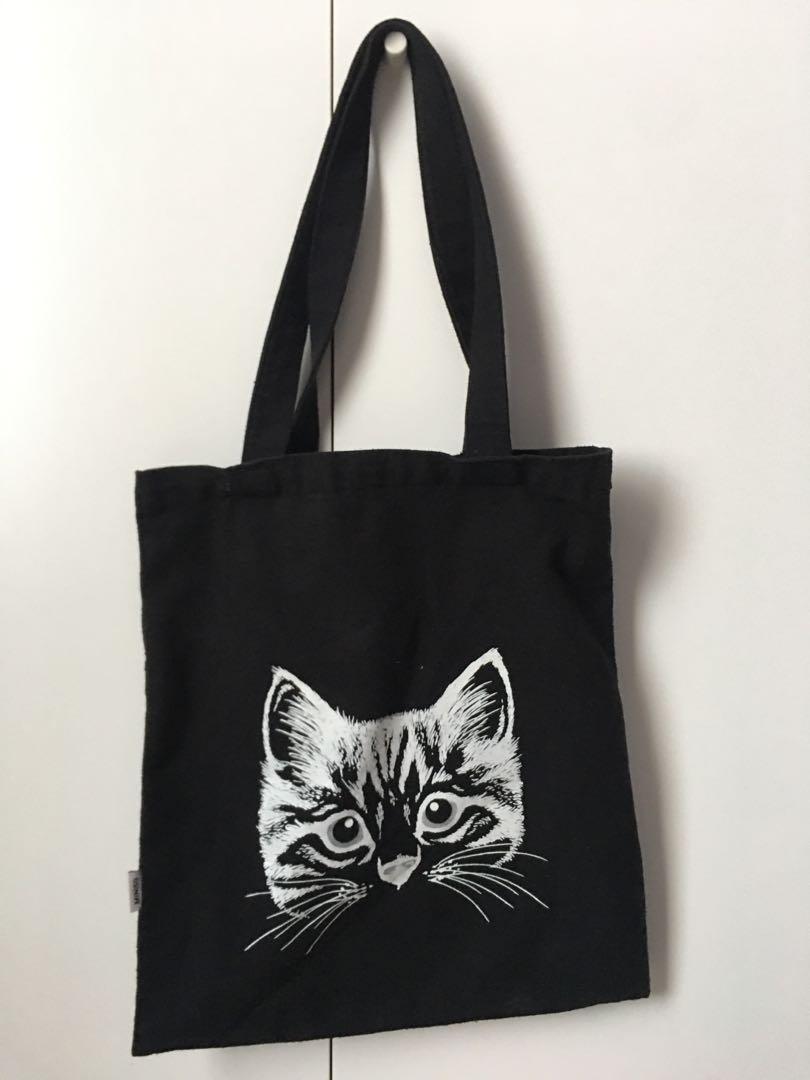 Tote bag sales miniso kanvas