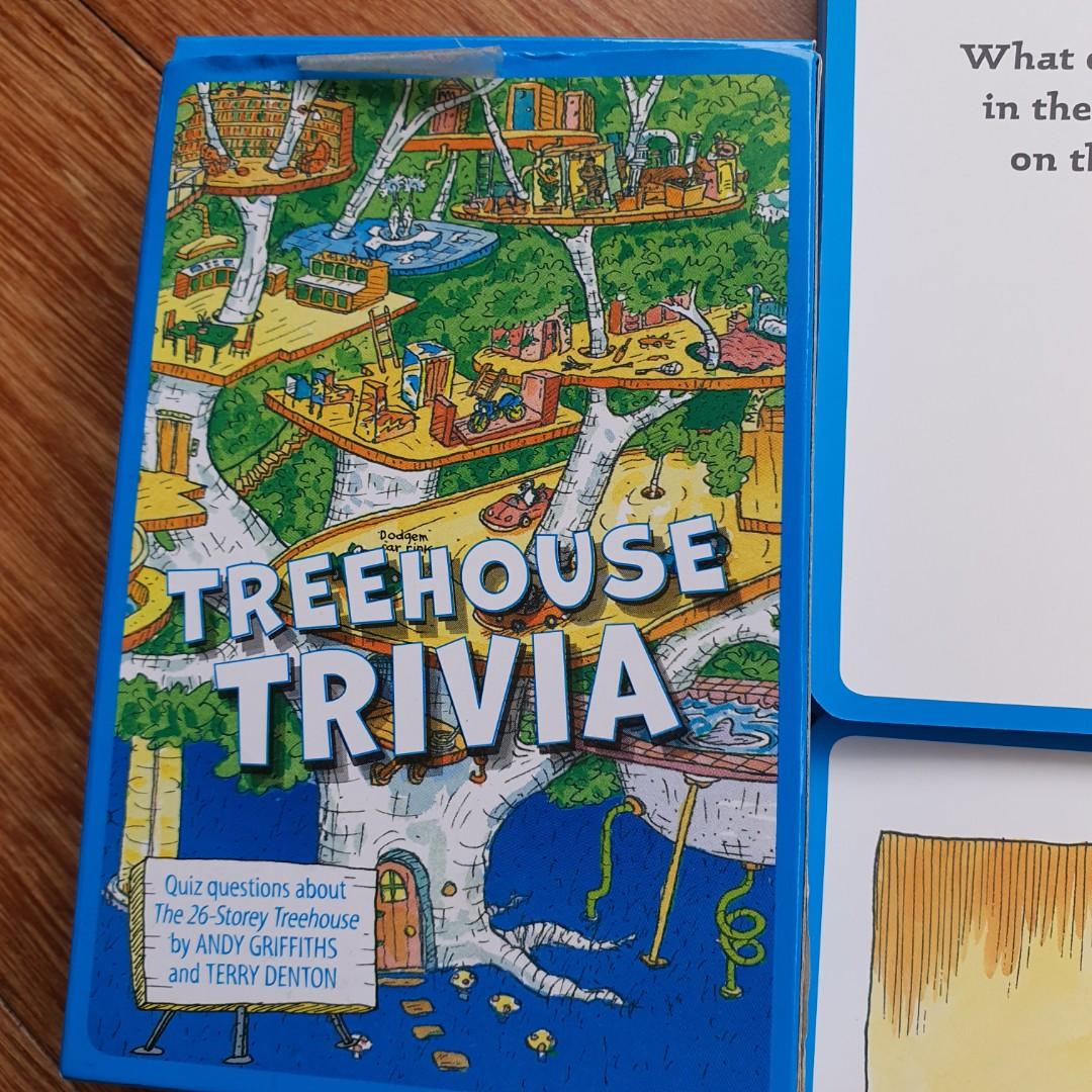 TreeHouse Trivia Quiz Card Game, Hobbies & Toys, Toys & Games on Carousell