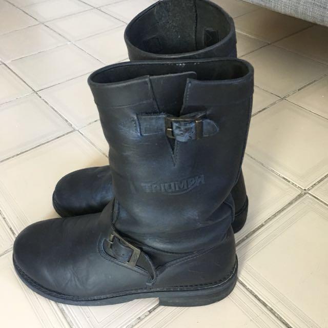 Triumph motorcycle boots on sale