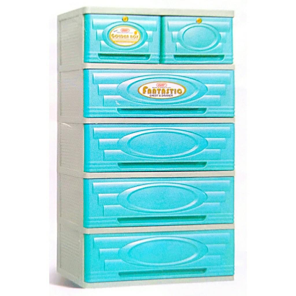 Zooey Fantastic Drawer 5 Layer Closet Wardrobe Cabinet Wardrobe