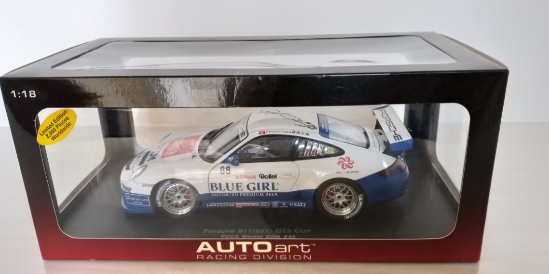 1 18 Porsche 911 997 Gt3 興趣及遊戲 玩具 遊戲類 Carousell