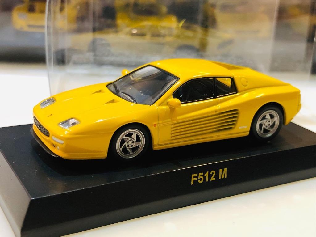 中古美品適合改車京商kyosho Ferrari F512 M 1 64 黃色日本直送罕有 興趣及遊戲 玩具 遊戲類 Carousell