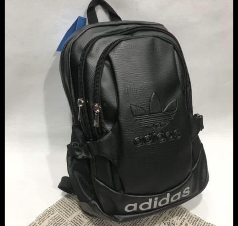 adidas original leather backpack