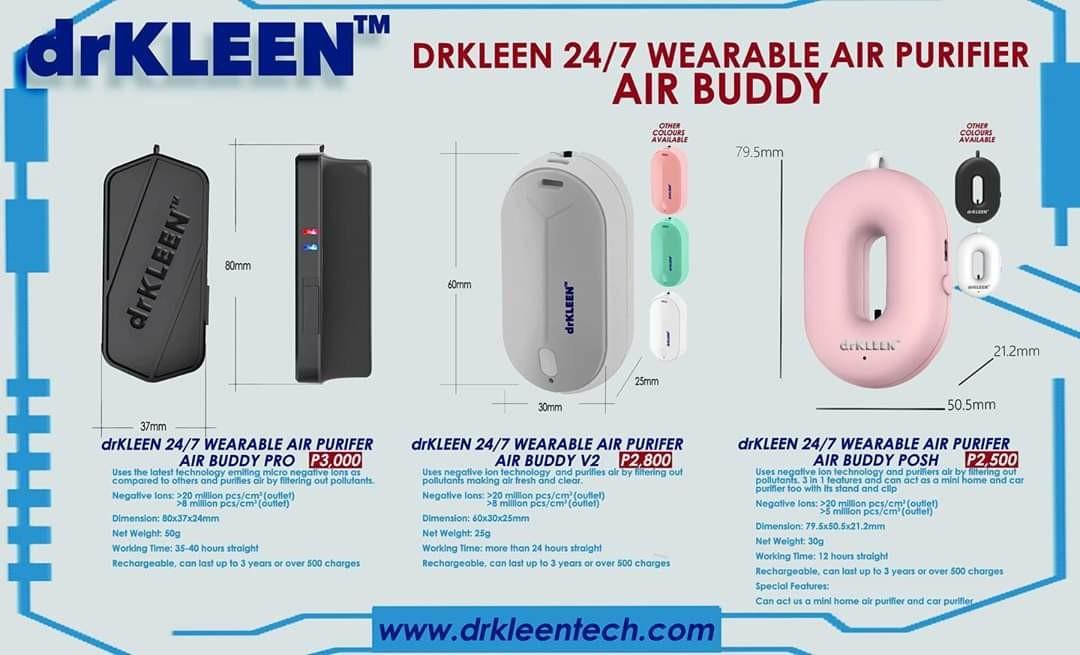 Dr kleen store air purifier