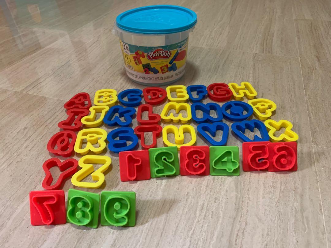 Alphabet and Number cutter for Playdoh