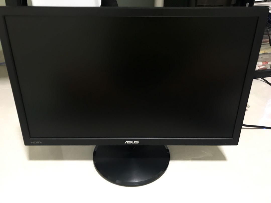 Asus Vp228he 1080p Gaming Monitor Electronics Computer Parts Accessories On Carousell