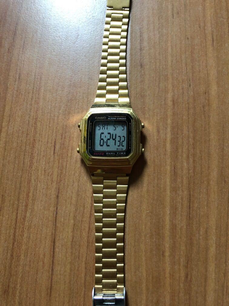 authentic casio watch