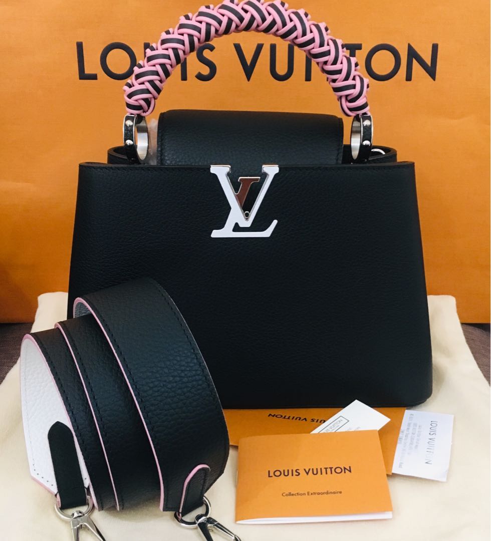 LV CAPUCINES 1854 JACQUARD, Luxury, Bags & Wallets on Carousell