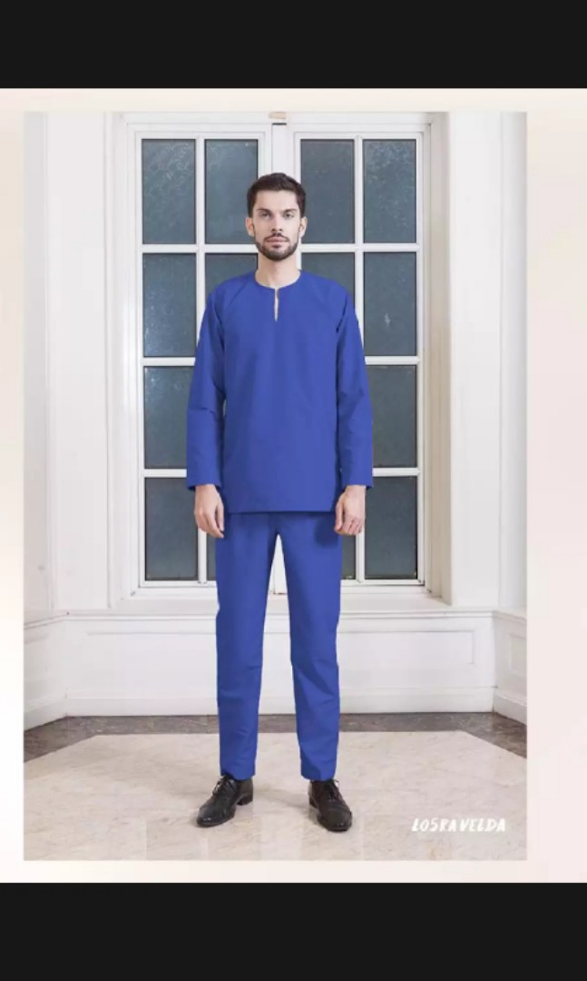 Baju melayu teluk hotsell belanga slim fit