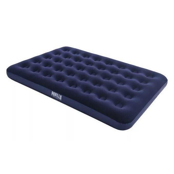 Bestway Airbed 22 by 8.5 (Category: Bed Frames & Mattresses) located in Manila. Submitted by al.rey (Listing ID 1005365786, Image 2). Description: Bestway comfort double airbed; A double comfort blue inflatable air bed (Size 191*137*22cm); Quick inflation/deflation screw valve, comfortable flocked sleeping surface with a sturdy coil beam construction; Great for indoor and outdoor use; Heavy-duty repair patch included brand new condition NOTE: pum