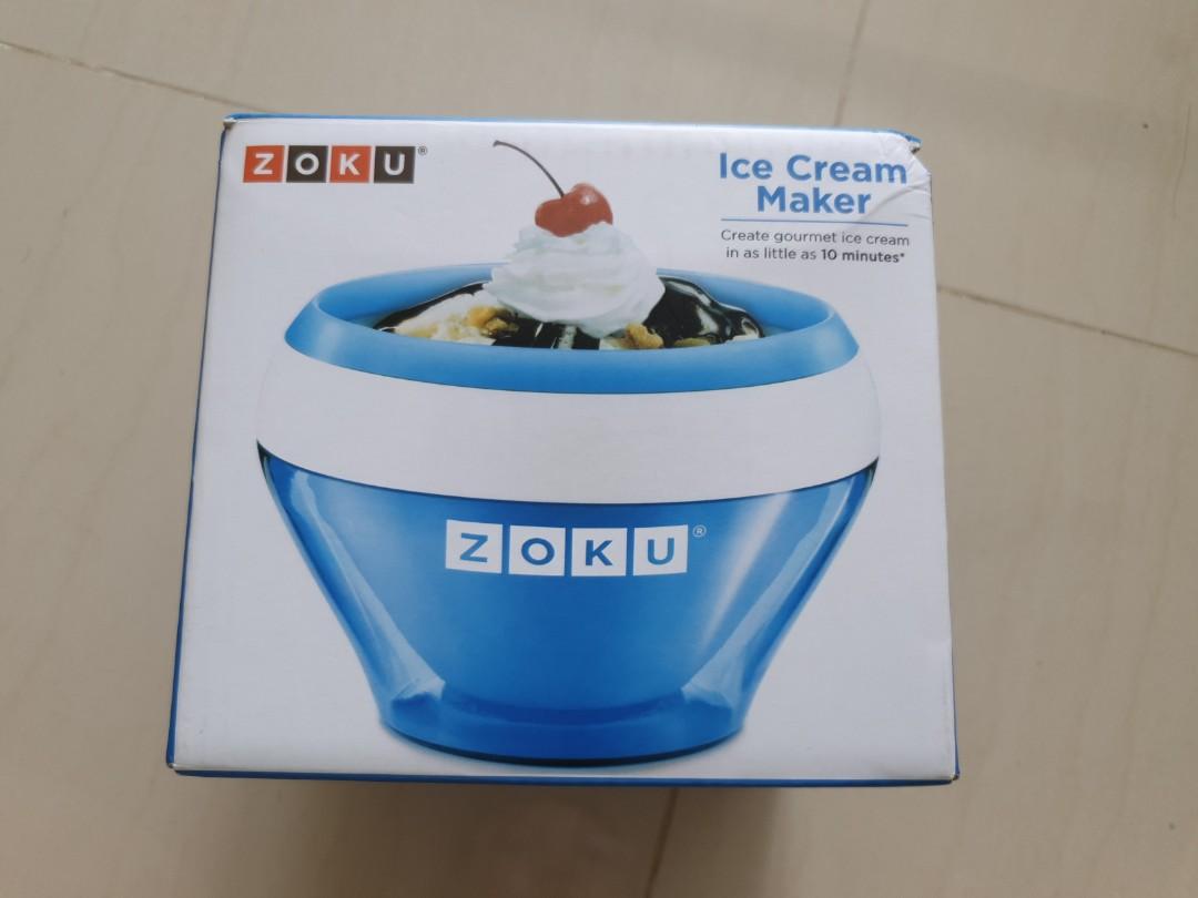 Bn Zoku Ice Cream Maker Home Appliances Kitchenware On Carousell