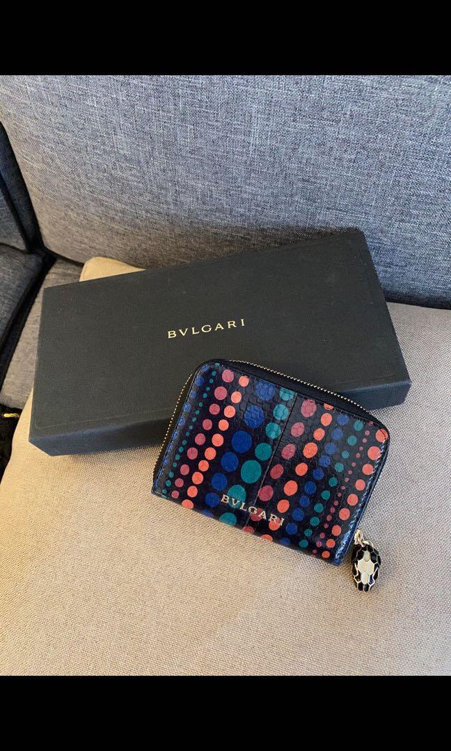 Sale fr 755 Brand new authentic Bvlgari Serpenti Wallet cum card holder with original paper bag Luxury Bags Wallets on Carousell