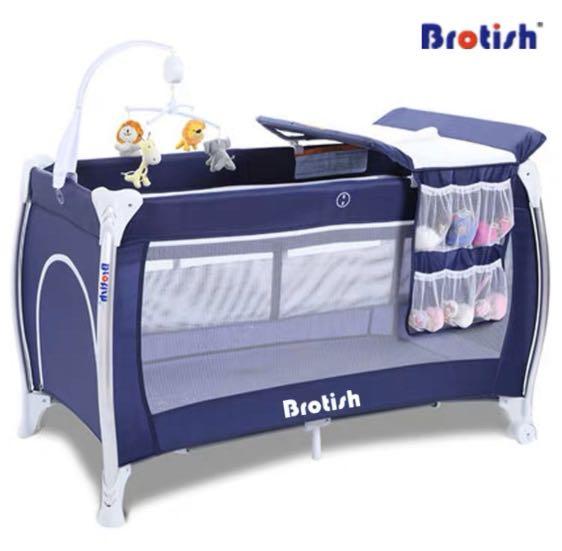 brotish baby crib