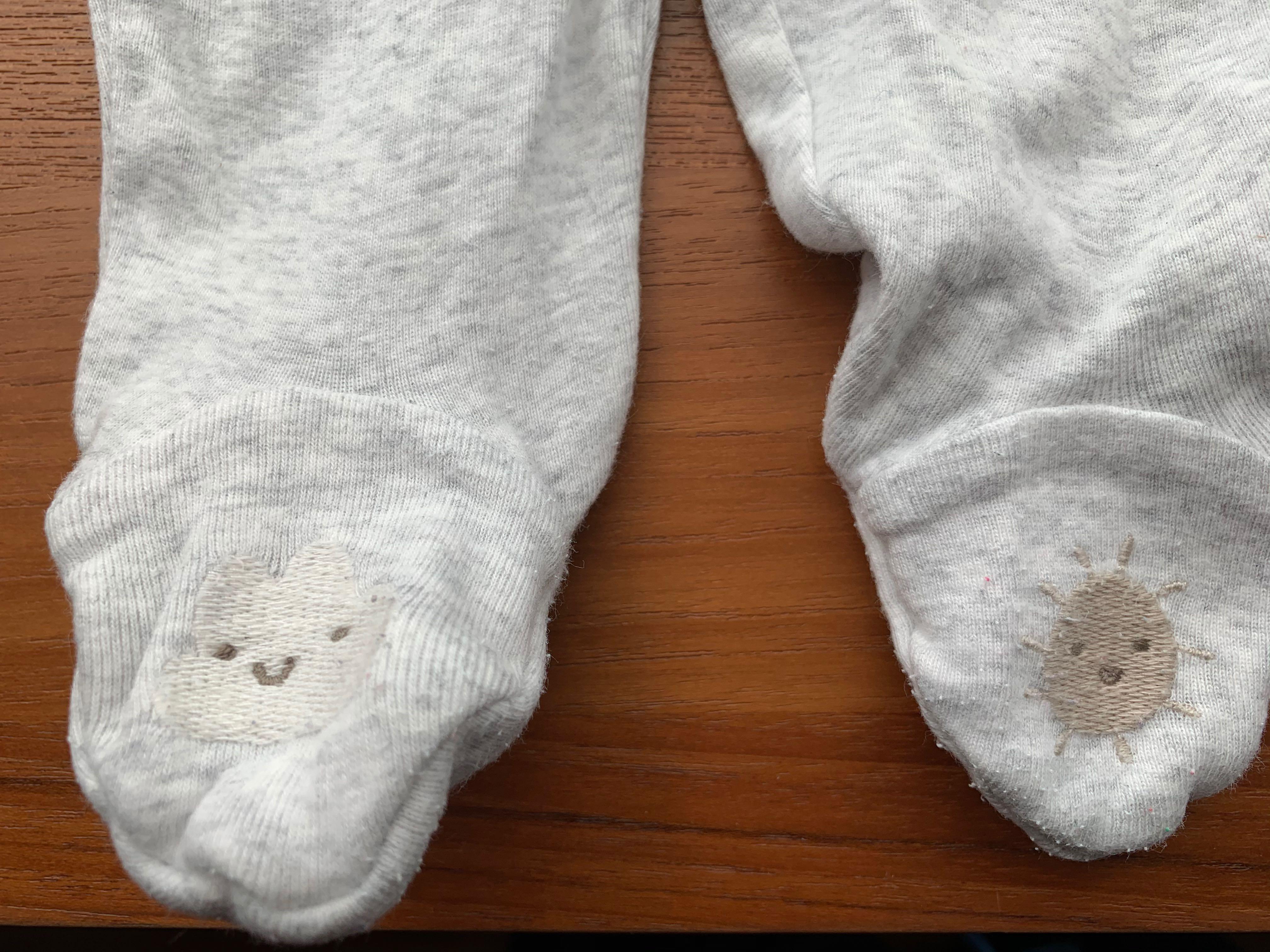 Carters footed hot sale pants