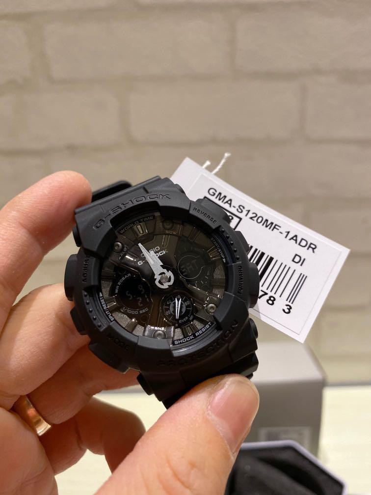 Casio mini G Shock GMA S120MF 1ADR CMTGZ Men s Fashion Watches