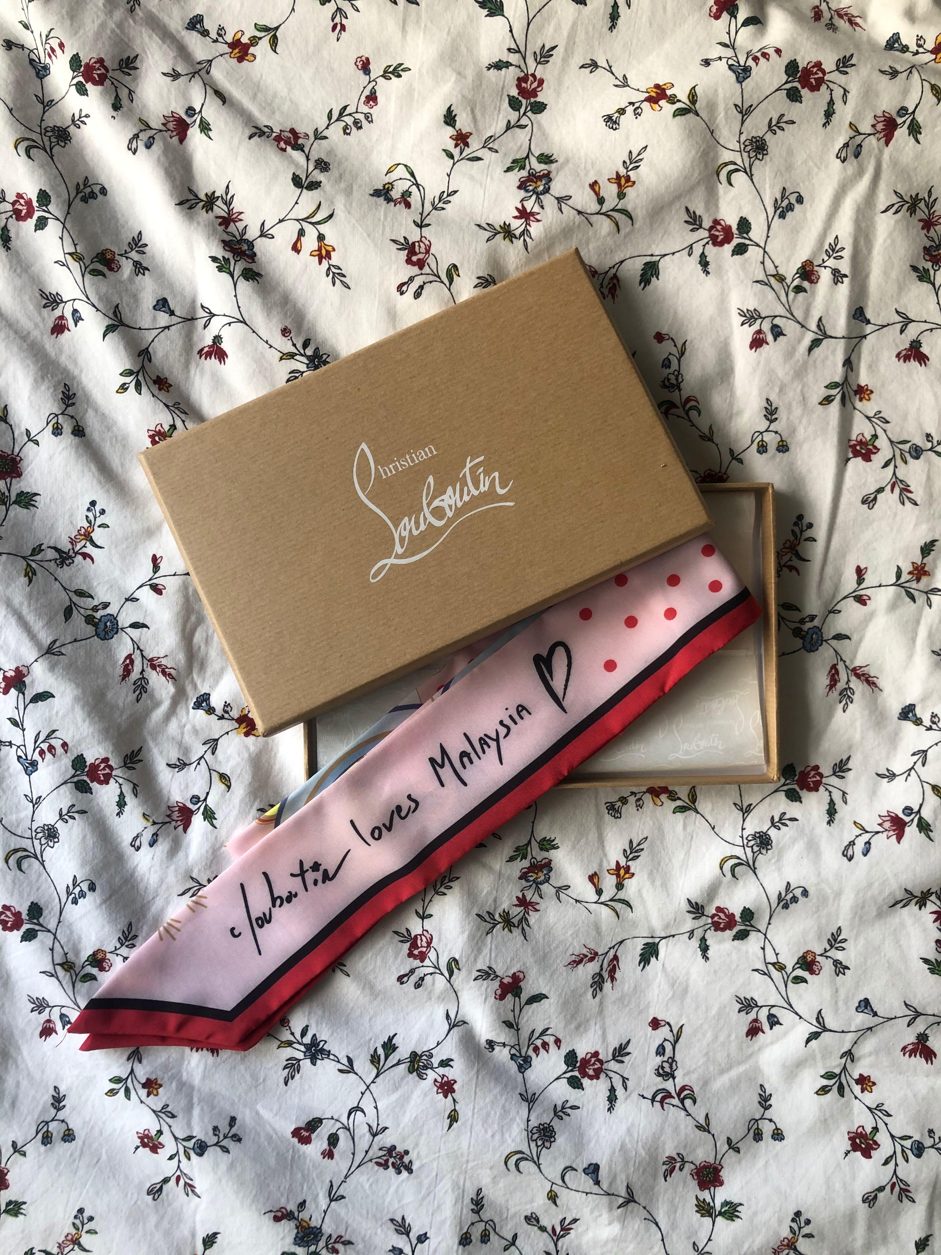 Christian louboutin scarf shop