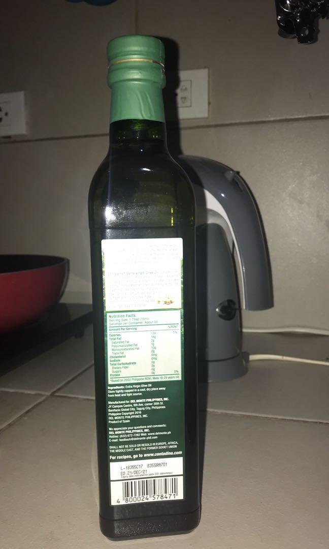 Contadina Extra Virgin Olive Oil, Food & Drinks, Spice & Seasoning on ...