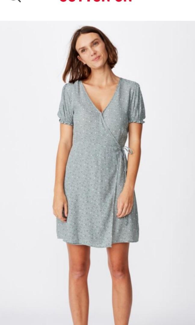 cotton on wrap dress