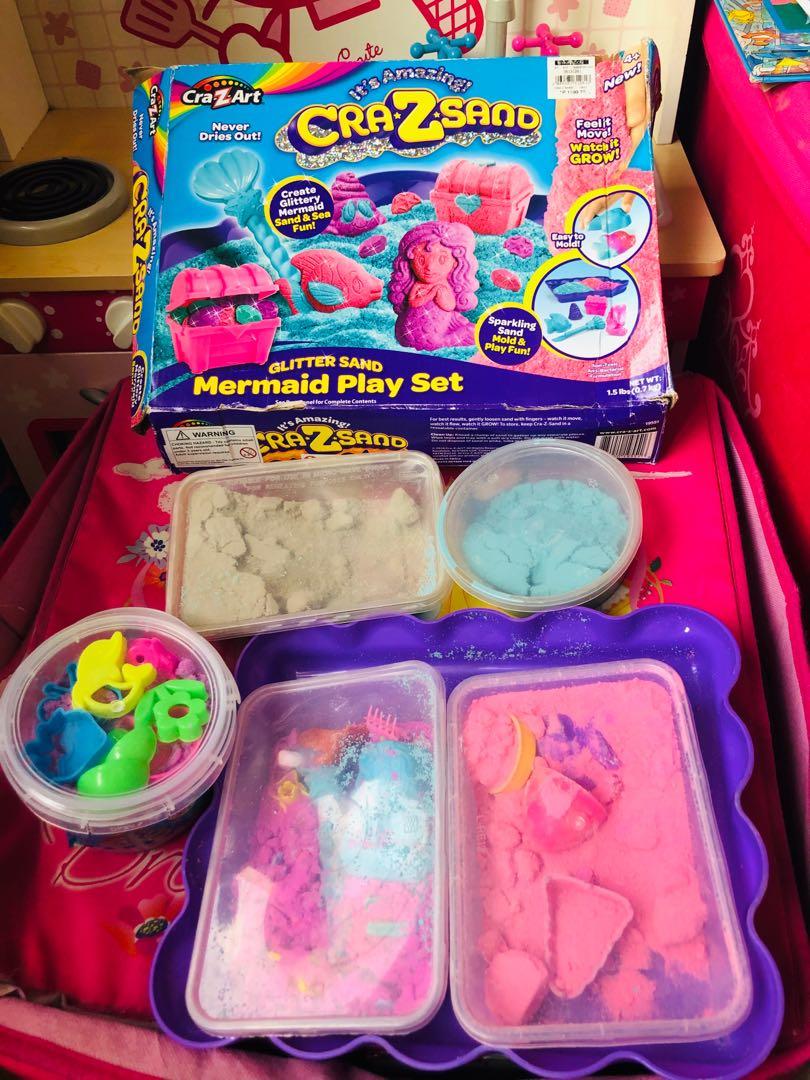 mermaid kinetic sand