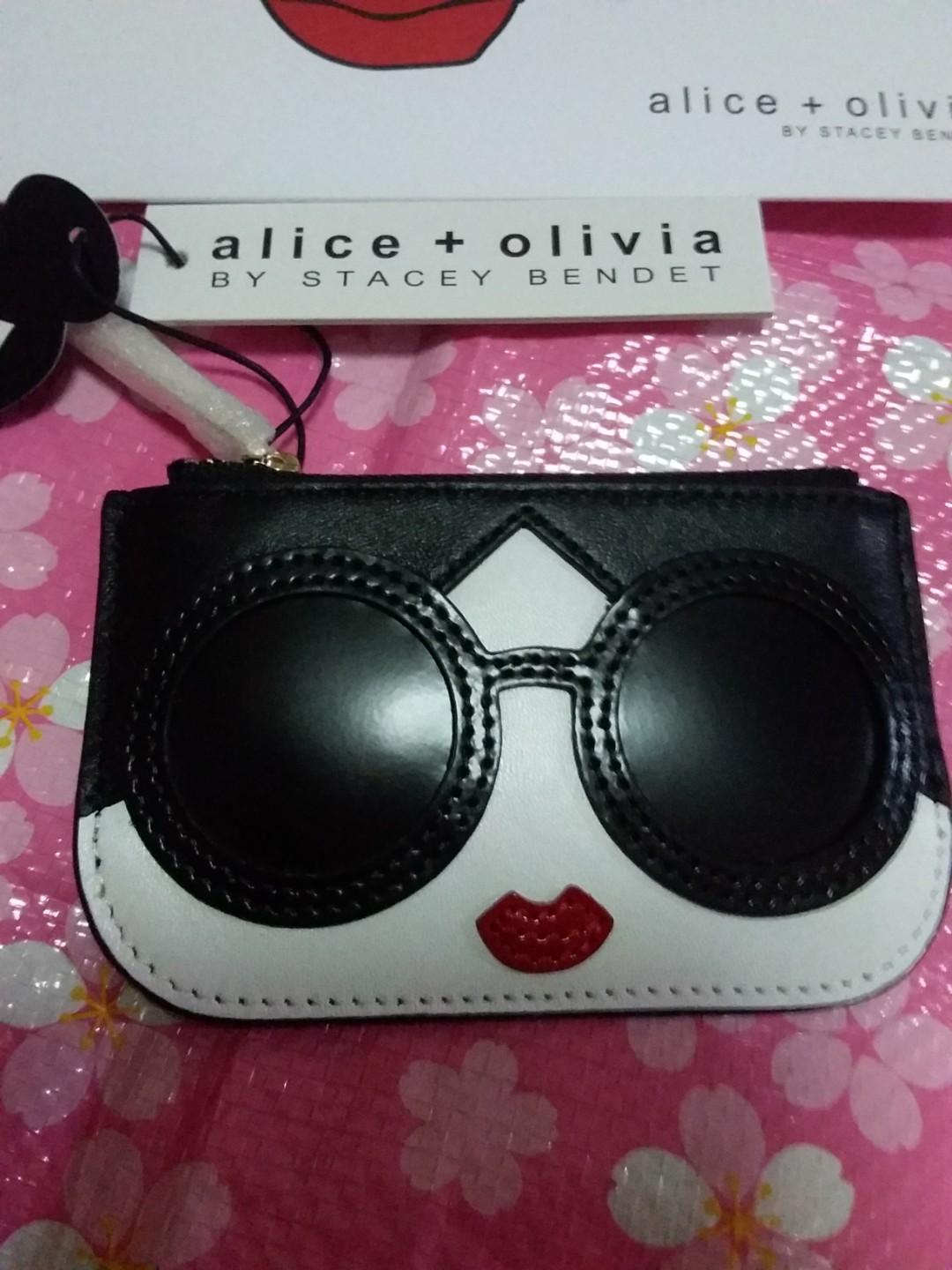 CUTE ALICE OLIVIA Coin and Key Pouch