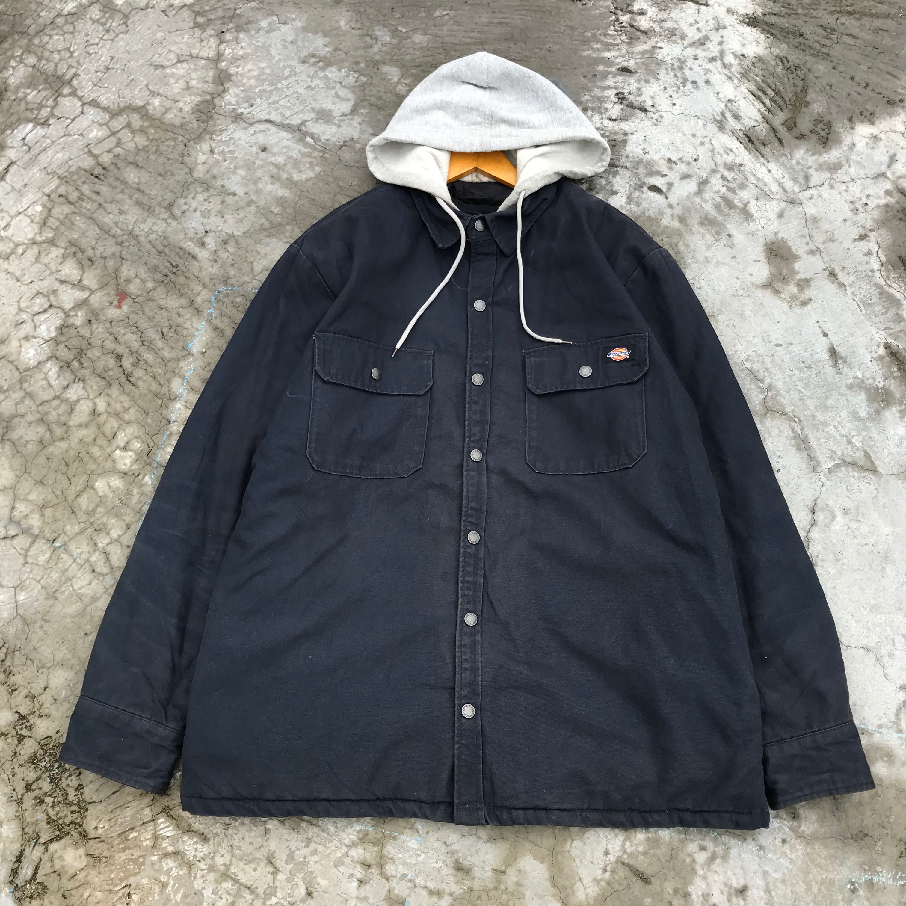 Dickies Hooded Duck Jacket, Fesyen Pria 