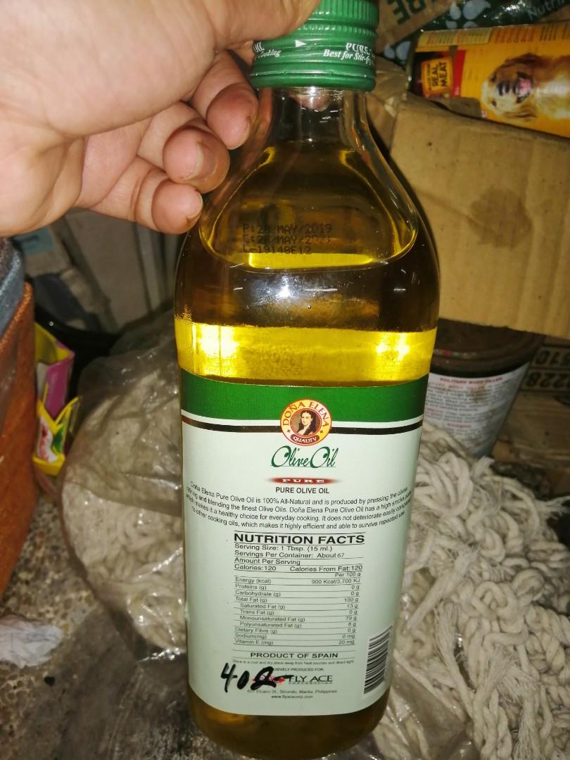 Dona Elena Olive Oil 1liter Food Drinks Healthy Eating On Carousell