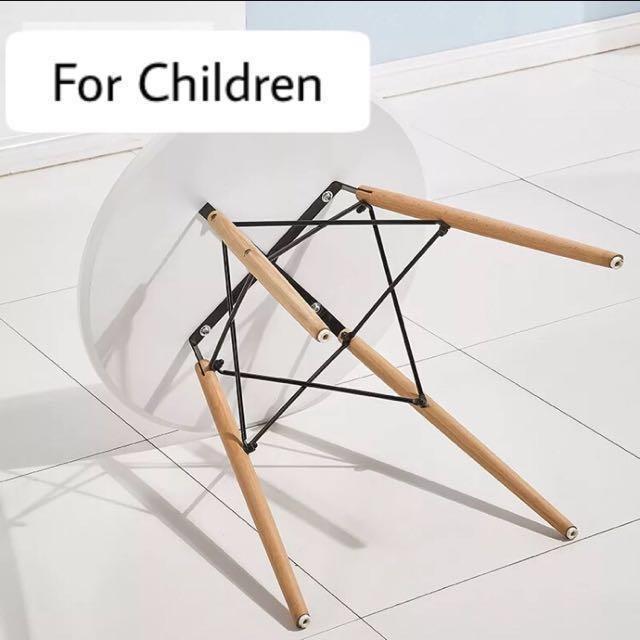 Eames Nordic Inspired Kids Table Children tea round table, Babies ...