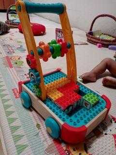 Elc cube walker lego wooden