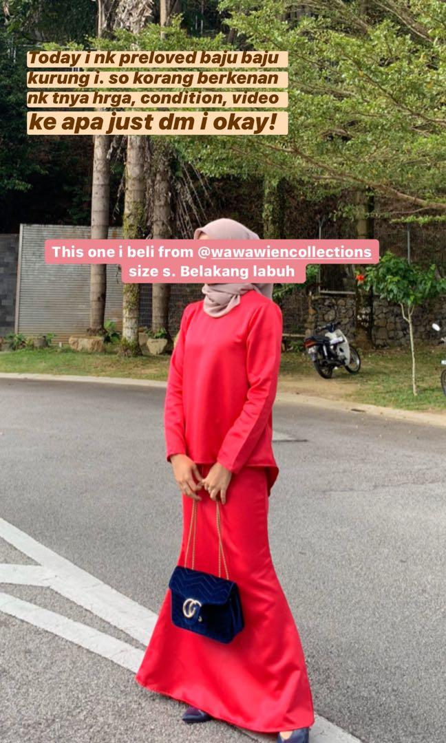 Kurung Kedah By Wawawien Collection Women S Fashion Clothes Dresses On Carousell