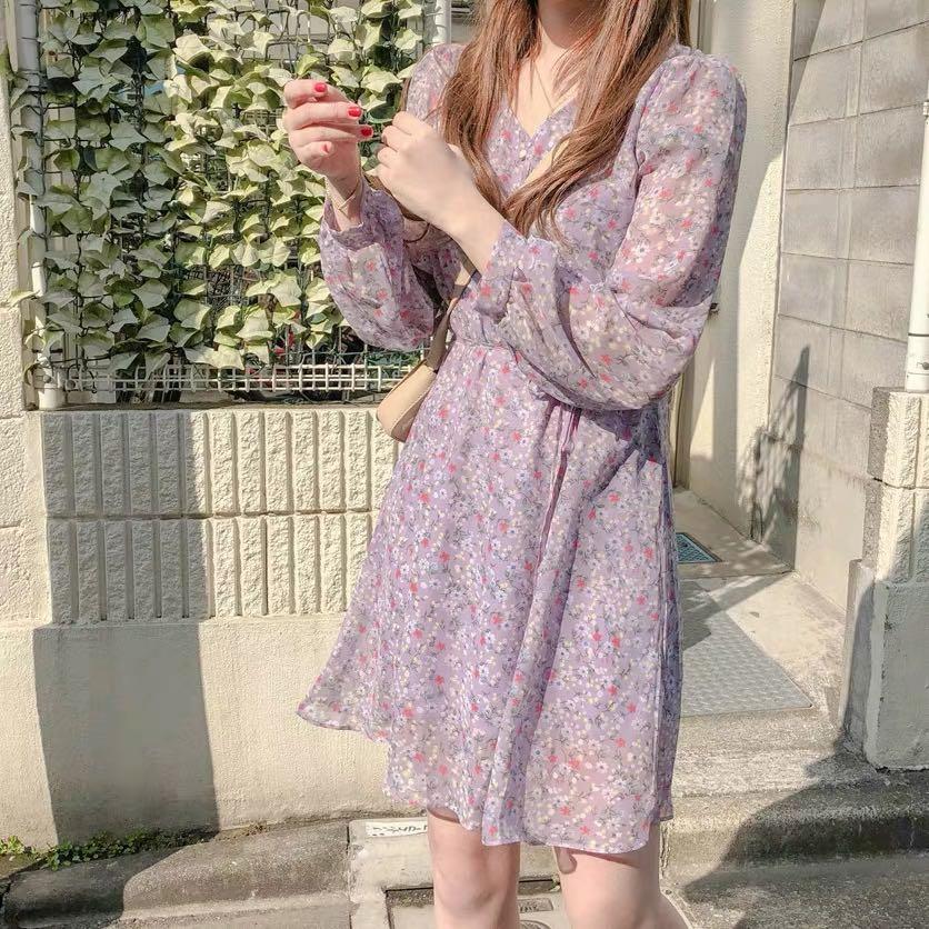 Girly Light Purple Floral Dress K Pop Style Women S Fashion Clothes Dresses On Carousell Our style is clean and confident, comfortable and accessible, classic and modern. girly light purple floral dress k pop style