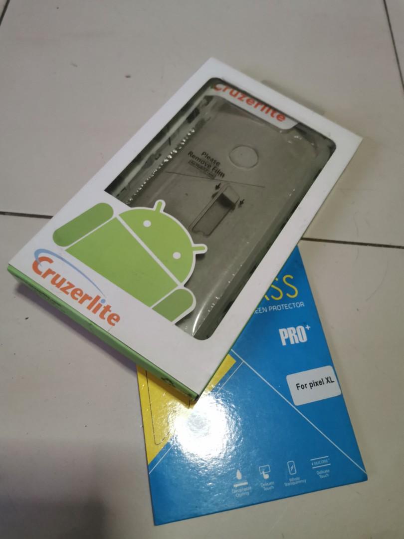 Google Pixel Xl Case Free Tempered Glass Screen Protector Mobile Phones Tablets Mobile Tablet Accessories Cases Sleeves On Carousell