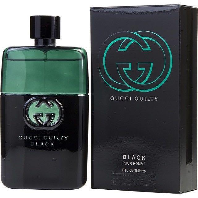 Guilty black pour homme clearance