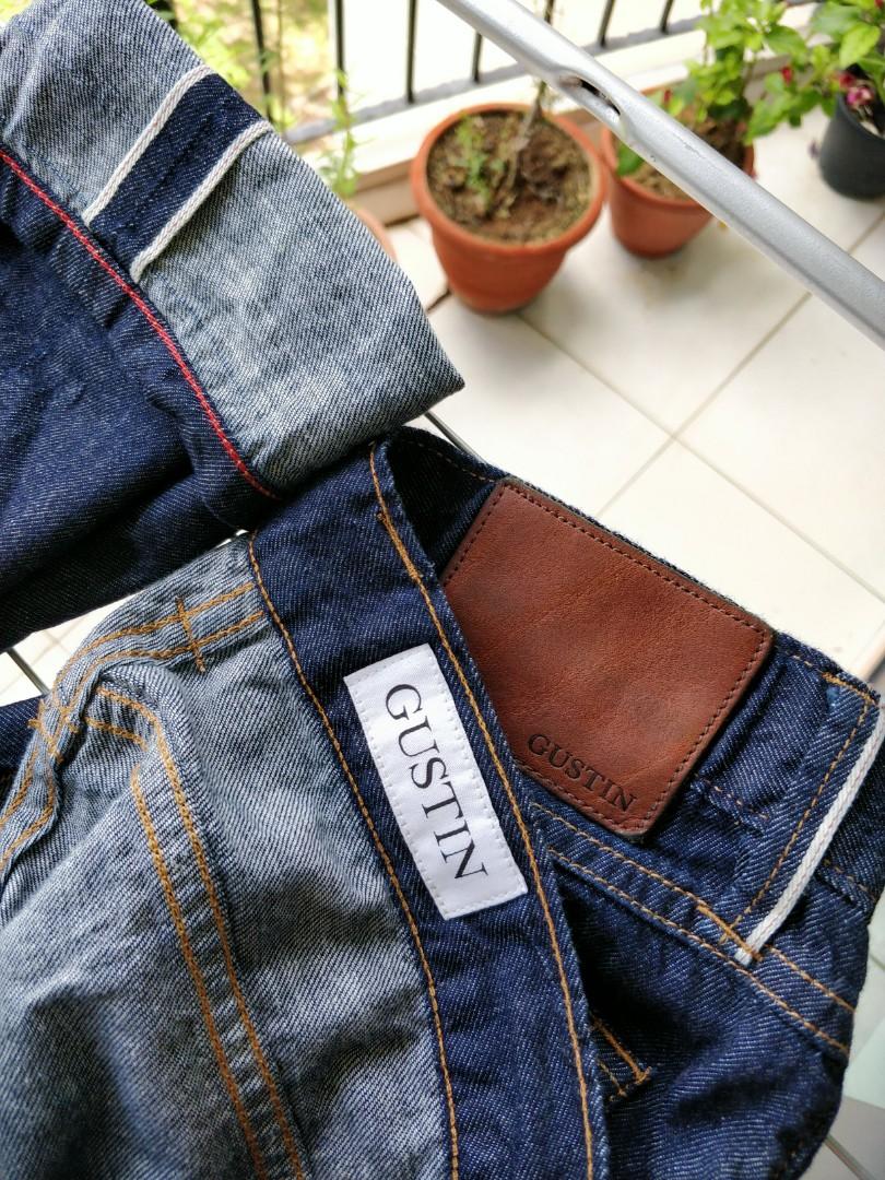 gustin selvedge jeans